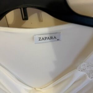 Chic White Lacey Women's Blouse